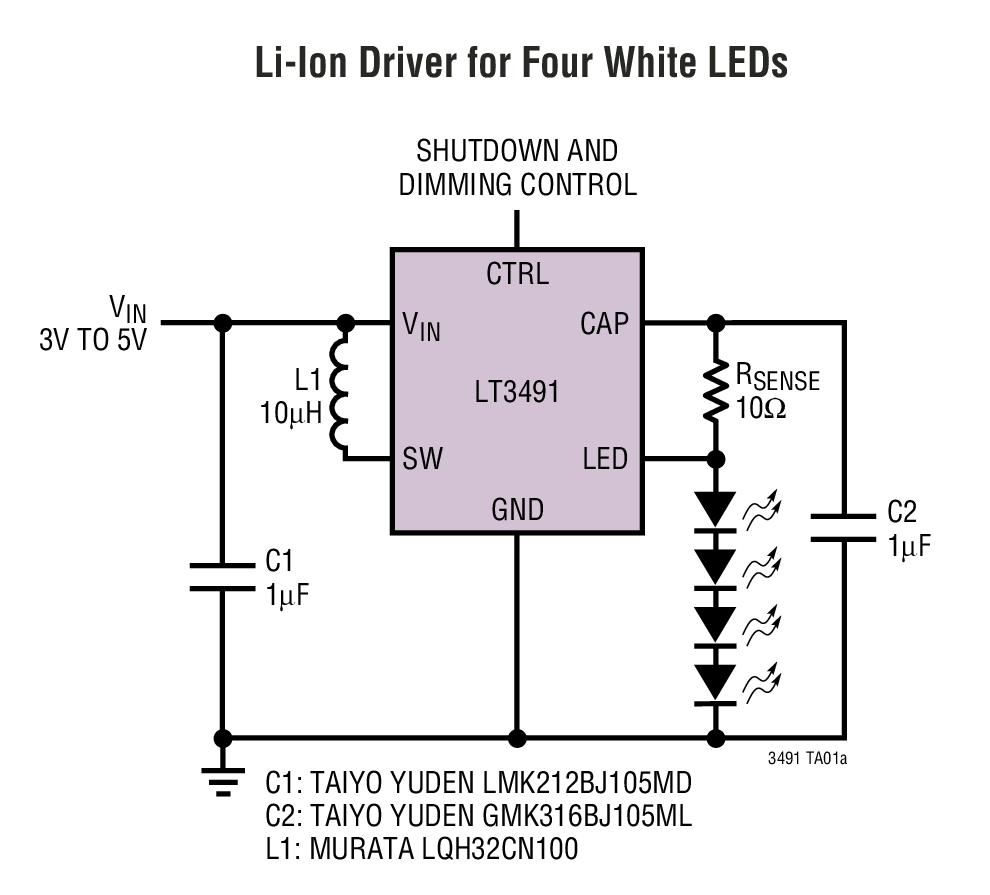 LT3491Ӧͼһ